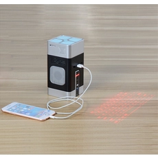 China Portable 3D Multimedia HD 1080p Video LED DLP-Projektor Android-Smartphone Mini-Projektor Heimkino mit Laser-Tastatur Hersteller