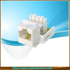 Китай RJ11 Keystone Jack с 110 IDC NE-25-cat3 производителя