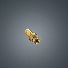 Cina Presa a muro standard audio / video, placca in rame placcato oro produttore