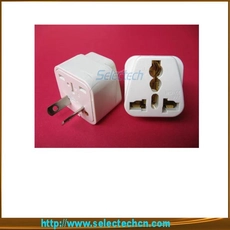 porcelana Universal Para Viaje 2 Piso Pin Australia convertidor adaptador de enchufe SE-UA17 fabricante