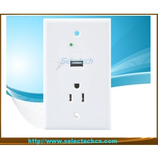 Китай USB стены пластины зарядное устройство USB-15 производителя