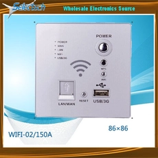 中国 ワイヤレス無線LANルーターのUSB / 3G POWER / WPS LANウォール無線LANルータとUSB充電のWIFI-02 メーカー