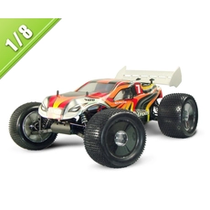 الصين مدعوم 1/8 4WD فرش النسخة الكهربائية والطرق الوعرة TRUGGY TPET-0061 الصانع
