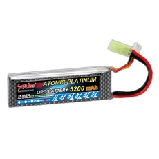Chine batterie au lithium polymère 7.4v 5200mAh 50C fabricant