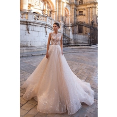 China Sem mangas vestidos de casamento sem mangas robe de mariage sexy plissado vestidos de novia fabricante