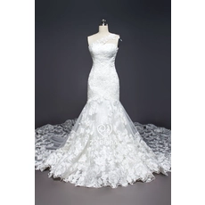 Cina ZZ Bridal 2017 1-Abito da sposa in pizzo da sirena produttore