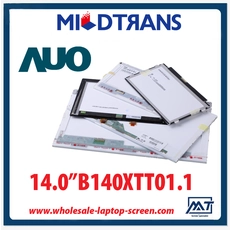 China 14.0 "AUO WLED backlight laptop B140XTT01.1 tela LED 1366 × 768 cd / m2 a 200 C / R 500: 1 fabricante