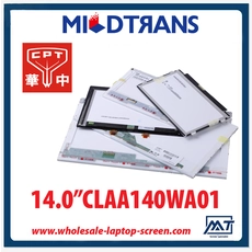 China 14.0" CPT CCFL backlight notebook TFT LCD CLAA140WA01 1280×768 cd/m2 185 C/R 350:1 fabricante