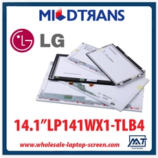 China 14,1 "LG Display CCFL notebook backlight tela de computador LCD LP141WX1-TLB4 1280 × 800 cd / m2 170 C / R 400: 1 fabricante