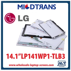 China 14,1 "LG Display CCFL notebook backlight tela de computador LCD pessoal LP141WP1-TLB3 1440 × 900 cd / m2 220 C / R 300: 1 fabricante