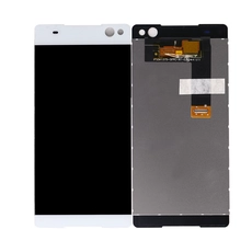 China 6.0 "Digitador de tela de toque LCD para Sony Xperia C5 Ultra Display Montagem de Telefone Móvel Branco fabricante
