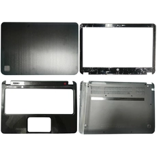 Çin Yeni HP Envy 4 Envy 4-1000 4-1008 4-1040 LCD Arka Kapak / Ön Çerçeve / PalmRest / Alt Kılıf Üst Kılıf Bir Kapak 692381-001 Siyah üretici firma
