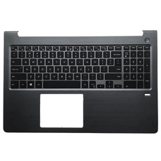 الصين لوحة مفاتيح جديدة ل Dell Vostro 15-5000 5568 V5568 مع كمبيوتر محمول Palmrest العلوي حالة لوحة المفاتيح الصانع