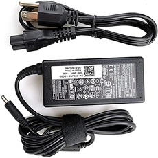 الصين جديد Dell Original Inspiron Laptop Charger 65W Watt 4.5mm Tip AC محول الطاقة (امدادات الطاقة) مع سلك الطاقة ل SHEAPIRION 13 14 15،3000 5000 7000 7000 7000 7348-2in1 3147 7348-2in1 5555 5559،0G6J41 0MGJN الصانع