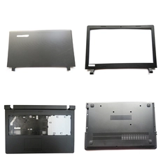 Chine NOUVEAU Ordinateur portable pour Lenovo IdeaPad 100-15 100-15by Noir Couvre-boîtes à écran LCD noir / Bezel avant / Palmes / Bas Base Cover Cover fabricant