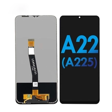 China Substituição Mobile Phone LCD Montagem para Samsung A22 A225 4G LCD Touch Screen Digitalizador OEM TFT fabricante