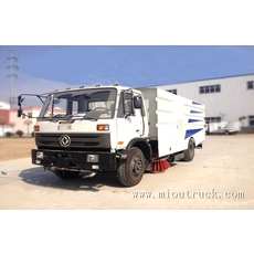China 4 * 2 6CBM 140kw dongfeng jenama road menyapu kenderaan untuk dijual pengilang