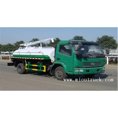 China 4 x 2 caminhão fecal Drive roda nova aspiração Dongfeng 6500 litros de esgoto sucção de lodo séptico sucção cisternas para venda fabricante