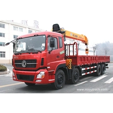 porcelana Las novedades Dongfeng 16ton 8x4 camión pluma telescópica montada en camión grúa con grúa para la venta fabricante