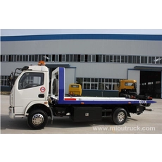 Китай China high quality dongfeng 4x2 rollaway tow truck wrecker 120hp for rescuing broken cars for sale производителя