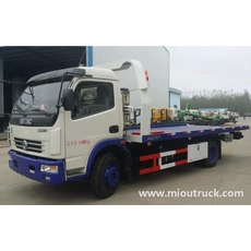 Китай Donfgeng Road recovery vehicle tow wrecker car carrier truck for sale производителя