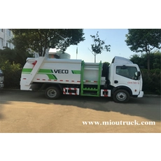 ประเทศจีน Dongfeng 4x2 6 m³ Dump Type Garbage Truck ผู้ผลิต