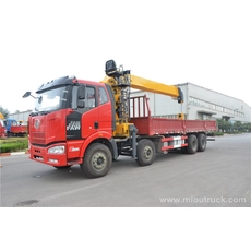 porcelana Grúa montada China proveedor buena calidad para la venta del carro de FAW 8 X 4 16 toneladas fabricante