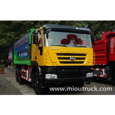 ประเทศจีน 6x4 336hp รถบรรทุกขยะ Dumper Hongyan สำหรับขาย ผู้ผลิต