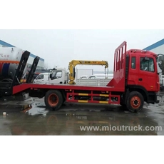 China JAC 4x2 trak katil rendah untuk mengangkut penggali pengilang