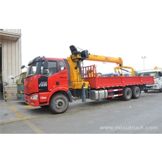 Tsina New 6 x 4 China Faw truck mounted crane supplier and sell good quality Manufacturer