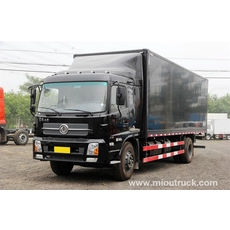China veículo transportador de venda quente chinesa 4x2 210hp euro4 van caixa caminhão fabricante