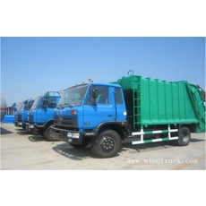 ประเทศจีน Dongfeng 4x2 170hp รถบรรทุกขยะอัด 7M3 ผู้ผลิต