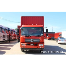中国 东风天锦 160hp 4 * 2 7 米 6 吨排半厢式运输车 制造商