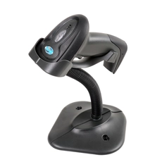 China Automatic Induction Laser Barcode Scanner Reader with holder fabricante