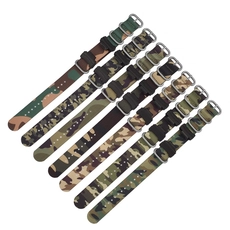 China CBCS01-YC Premium geweven camouflage nylon horlogeband voor Casio Gshock horlogeband fabrikant