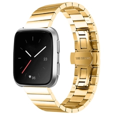 الصين CBFC212 Butterfly Buckle Smartwatch Metal Stafless Steel Band for Fitbit Versa Strap الصانع