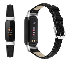 China CBFL04 New Smart Watch Leather Belt Replacement Band For Fitbit Luxe Leather Strap manufacturer