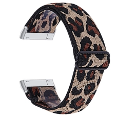 Çin CBFV16 Ayarlanabilir Sıkı Eliastics Bilek Örgülü Naylon Solo Döngü Bantları Fitbit Versa 3 2 Sense üretici firma
