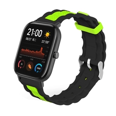Китай CBHA-107 20 мм силиконовый ремешок для часов для браслета Huami Amazfit GTS производителя
