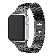 Çin CBIW1029 Lüks Metal Link Zinciri Apple İzle Için Akıllı Watch Band üretici firma