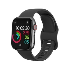 Çin CBIW117 Apple Için Yumuşak Silikon Kayış Watch Band 38mm 40mm 42mm 44mm üretici firma