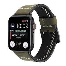 porcelana CBIW161 Bandas de reloj de cuero genuino suave para Apple Watch fabricante
