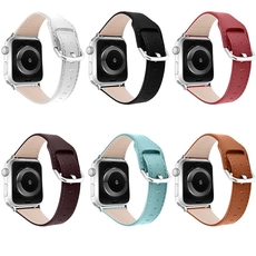 中国 CBIW223 AppleWatchシリーズ用本革交換用リストバンドバンドストラップ65 4 3 2 1 SE メーカー
