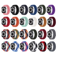 الصين CBIW258 حلقة قابلة للتعديل مرنة النايلون سوار ساعة ساعة لشركة Apple Watch Ultra Series 8 7 6 5 4 3 الصانع