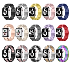الصين CBIW269 سلسلة روابط سوار الفولاذ المقاوم للصدأ شريط ساعة لاتجاه Apple 49mm 45mm 41mm 44mm 40mm 42mm 38mm الصانع