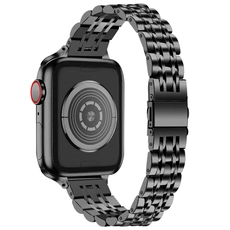 China CBIW443 Nieuwe Ontwerp Slanke Smartwatch Metalen Roestvrijstalen riem voor Apple Watch Band Series 7 6 5 4 3 2 1 fabrikant