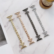 الصين CBIW504 Metal Smart Watch Bands for Apple Watch Series 7 SE 6 5 4 3 44mm 40mm 45mm 41mm 42mm 38mm الصانع
