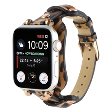 الصين CBIW518 Bangle Style Slim Genuine Leather Bands for Iwatch 41mm 45mm 44mm 40mm 42mm 38mm الصانع