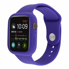 China CBIW71 Sport Silikon Uhrenarmband mit Schutzhülle für Apple Watch Hersteller