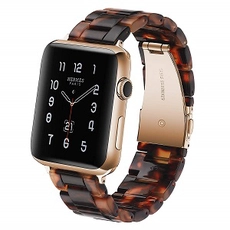 Çin CBIW90 Moda Reçine Watchband Apple Watch Band Serisi Için 5 4 3 2 1 üretici firma